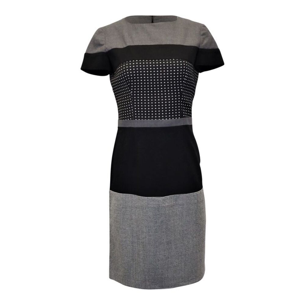 Moschino Cheap and Chic Sheath Dress in Grey Wool - Picture 1 of 6